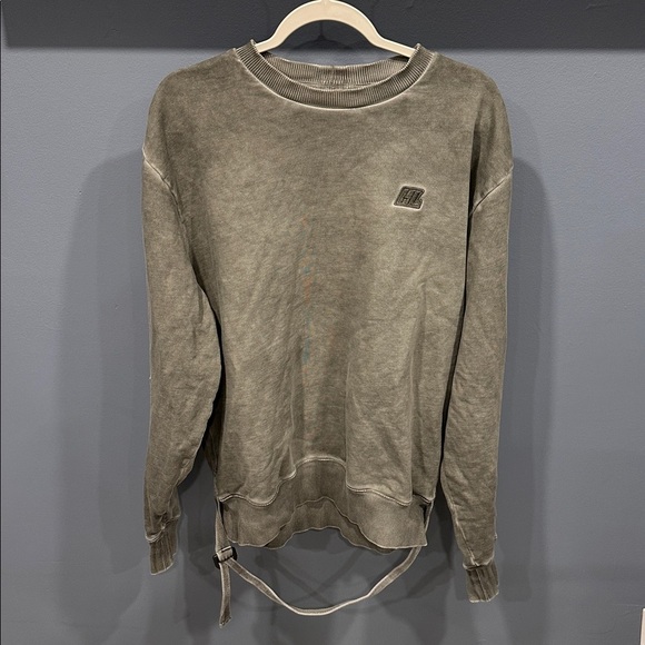 HELMUT LANG
washed military crewneck sweatshirt - Picture 4 of 8